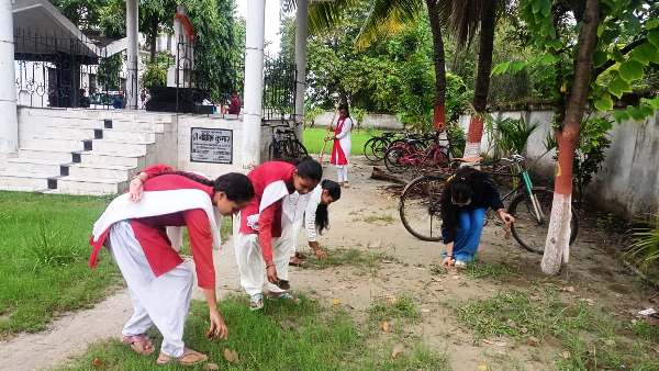 B.R.A. Bihar University में चला स्वच्छता अभियान