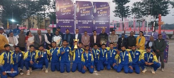 B.R.A. Bihar University द्वारा East Zone Inter-University Volleyball Championship का सफल आयोजन