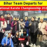 National Karate Championship 2025 के लिए बिहार की 13 सदस्यीय टीम दिल्ली रवाना
