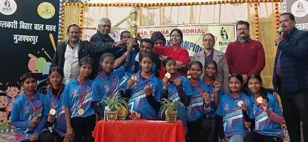 Ball Badminton Championship का खिताब किलकारी पटना के नाम