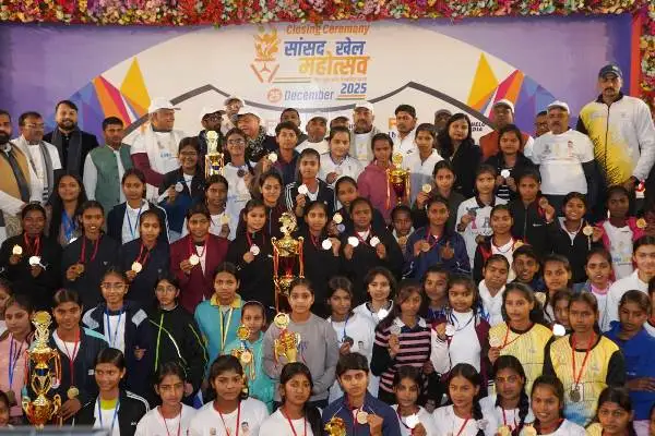 अटल बिहारी वाजपेयी की जयंती पर Sansad Khel Mahotsav का भव्य समापन, 380 खिलाड़ियों को किया गया सम्मानित
