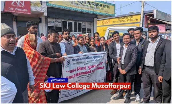 SKJ Law College घरेलू हिंसा के विरुद्ध विधिक जागरूकता कार्यक्रम
