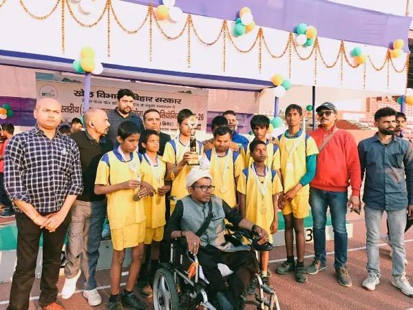 title Para Sports Patna State-Level Para Sports Patna में तिरहुत प्रमंडल का दबदबा, क्रिकेट व फुटबॉल में बना विजेता