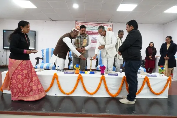 B.R.A. Bihar University मनोविज्ञान विभाग : मानसिक स्वास्थ्य और मन की शुद्धि पर राष्ट्रीय कार्यशाला, राजयोग ध्यान के महत्व पर जोर 