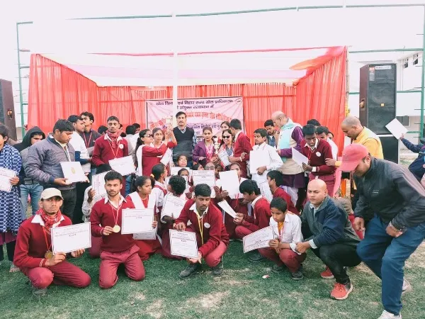 Muzaffarpur में प्रमंडल स्तरीय दिव्यांग खेलकूद प्रतियोगिता सम्पन्न