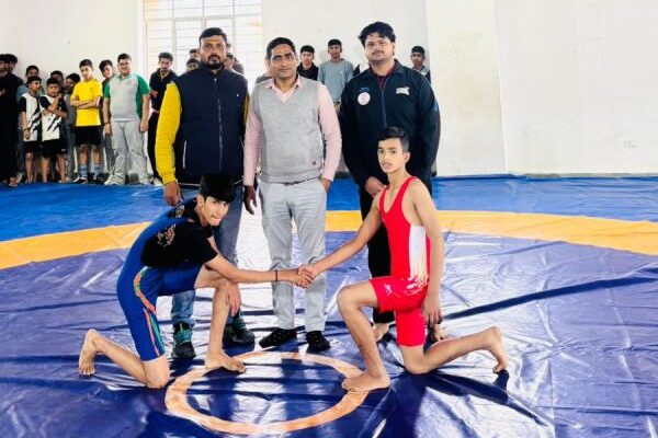 Inter-School Wrestling Championship के पहले दिन जीडी मदर, सनशाइन और आरपीएस का दबदबा