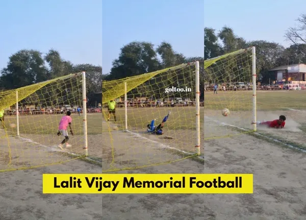 5th Lalit Vijay Memorial Football Tournament : रोमांचक मुकाबले में हरनाटांड की टीम फाइनल में पहुंची