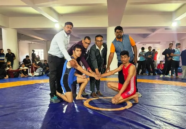 Inter School Wrestling में जी डी मदर इंटरनेशनल स्कूल बना ओवरऑल चैंपियन