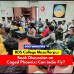 RDS College में पुस्तक चर्चा कार्यक्रम आयोजित, “Caged Phoenix: Can India Fly?” पर छात्रों ने किया गहन विमर्श