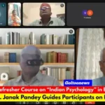B.R.A. Bihar University में ‘भारतीय मनोविज्ञान’ रिफ्रेशर कोर्स का समापन, प्रो. जनक पांडेय ने दिया शोध का मार्गदर्शन
