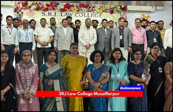title SKJ Law College SKJ Law College में भव्य 'इंडक्शन प्रोग्राम' का आयोजन: नवागंतुक छात्रों का हुआ स्वागत