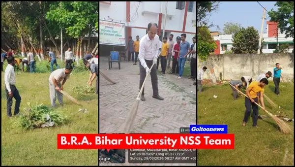 title BRABU NSS BRABU NSS द्वारा विश्वविद्यालय में स्वच्छता जागरूकता