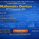 RDS College में दो दिवसीय मैथमेटिक्स ओवर्चर–MTTS प्रोग्राम