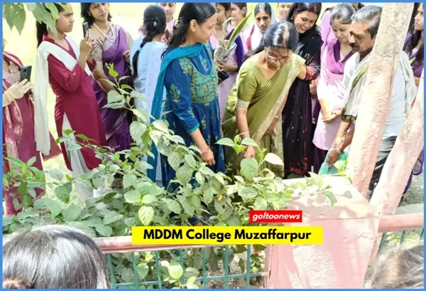 MDDM College में पृथ्वी दिवस