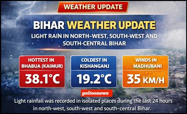 Bihar Weather Update 8 अप्रैल 26