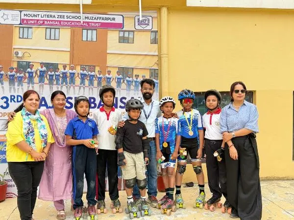 Muzaffarpur में 3rd राजेश बंसल मेमोरियल रोलर स्केटिंग चैंपियनशिप 