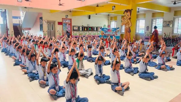 GD Mother International School स्कूल में पाँच दिवसीय स्काउट एंड गाइड प्रशिक्षण शिविर