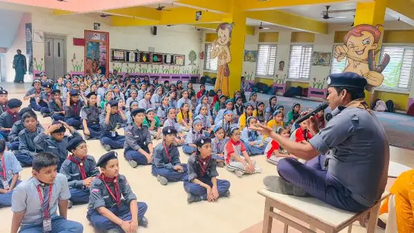 GD Mother International School स्कूल में पाँच दिवसीय स्काउट एंड गाइड प्रशिक्षण 