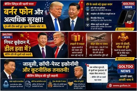 Donald Trrump China News: ट्रंप के बीजिंग दौरे में बर्नर फोन और जासूसी का डर, सामने आए बड़े खुलासे