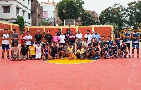 Muzaffarpur Basketball Team का गठन