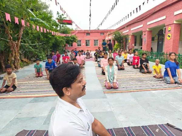 International Yoga Day  पर किलकारी में ‘योग संगम’ का आयोजन