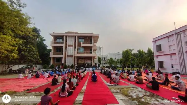 International Yoga Day पर BRABU में भव्य योग संगम