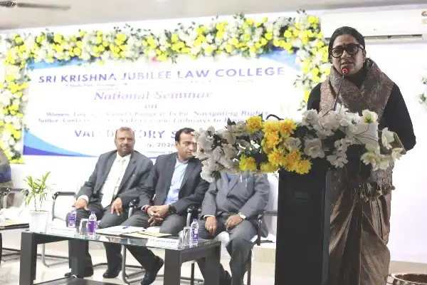 title SKJ Law College SKJ Law College की अंतरराष्ट्रीय राष्ट्रीय संगोष्ठी