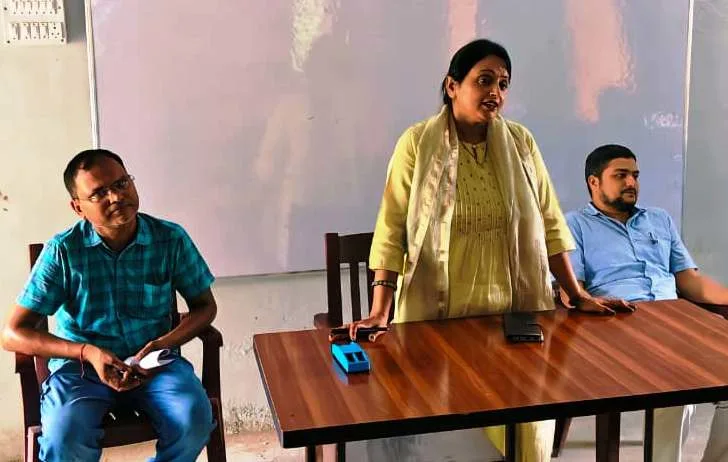 RDM Gayghat  में शिक्षक-छात्र संवाद