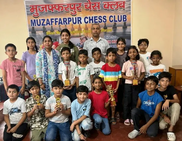 title Open Chess Tournament मुजफ्फरपुर में U-10 Open Chess Tournament 2026 संपन्न