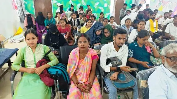 Science College Sitamarhi में छात्रों ने सुना प्रधानमंत्री नरेंद्र मोदी का वर्चुअल खेलो इंडिया युवा संवाद