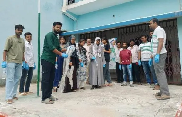 title Science College Sitamarhi Science College Sitamarhi में प्लास्टिक मुक्त बिहार अभियान
