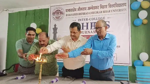 BRABU Inter College Chess प्रतियोगिता का भव्य आगाज