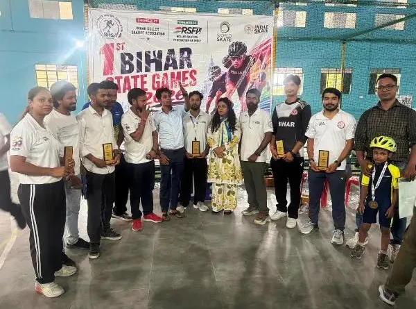 Bihar Roller Skates Camp में पटना चैंपियन, मुजफ्फरपुर ने हासिल किया दूसरा स्थान