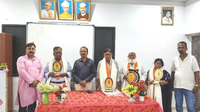 title Shyamnandan Sahay College Shyamnandan Sahay College Muzaffarpur में विदाई समारोह
