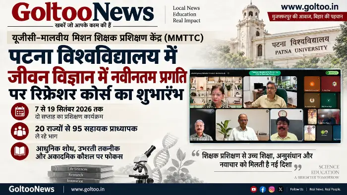 Patna University में रिफ्रेशर कोर्स का शुभारंभ