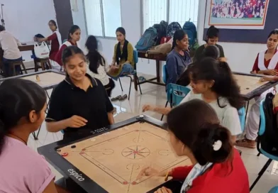 MDDM College में खेल विभाग द्वारा छात्राओं के बीच खेलकूद प्रतियोगिता का आयोजन