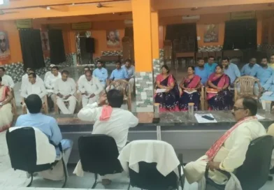 Saraswati Vidya Mandir में विद्यार्थियों से किया आत्मीय संवाद