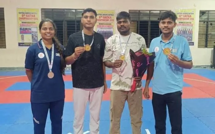 National Gatka Championship 2026: बिहार के चार खिलाड़ी