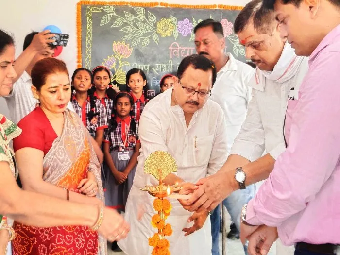 title Kendriya Vidyalaya Kendriya Vidyalaya Bela में ‘विद्या प्रवेश’