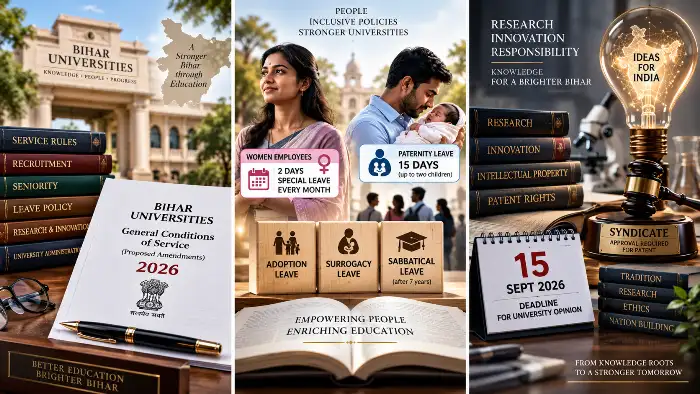 title Bihar University Service Rules 2026 Bihar University Service Rules 2026