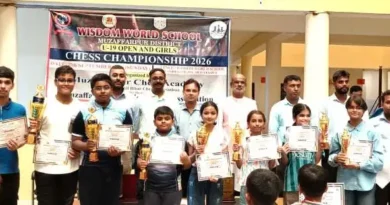 Muzaffarpur जिला अंडर-19 शतरंज चैंपियनशिप में तेजस शांडिल्य और वृति वैभव ने जीते खिताब