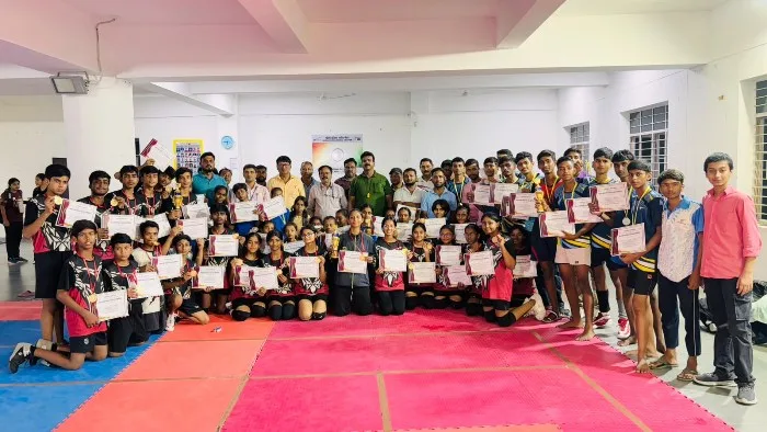 Muzaffarpur जिला स्तरीय विद्यालय खेल Kabaddi boys and girls winner and runner team