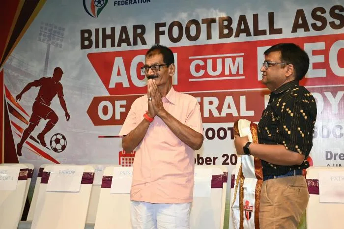 Bihar Football Association के चुनाव में मुजफ्फरपुर को मिली बड़ी जिम्मेदारी, अश्विनी खत्री बने उपाध्यक्ष