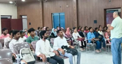 RSS Science College में NEP 2020 के तहत विज्ञान पाठ्यक्रम के महत्व पर उन्मुखीकरण कार्यक्रम