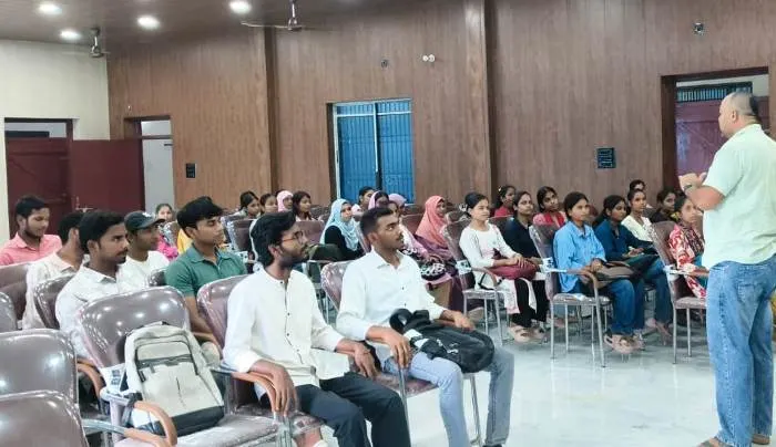 title RSS Science College RSS Science College में NEP 2020 के तहत विज्ञान पाठ्यक्रम के महत्व पर उन्मुखीकरण कार्यक्रम